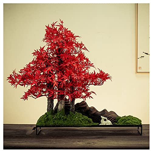 Künstliche Bäume Künstliche Pflanze Topfsimulation Bonsai Welc Pine Red Maple Mikrolandschaft Veranda Dekoration Hotel Weiche Dekoration Topfpflanzen