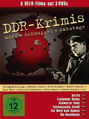 DDR-Krimis - Mord + Schmuggel + Sabotage - DEFA [3 DVDs]