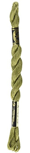 DMC 115 5-3012 Pearl Cotton Thread, Medium Khaki Green, Size 5