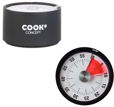 Cuisy KM4077 Minuteur Aimante * Coloris Aléatoire*