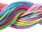 30 Mètres Fil Nylon Cordon bijoux 1 mm pour bracelet perles Shamballa tibétain - Multicolore