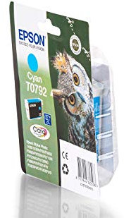 Epson Original C13T07924010 / T0792, für Stylus Photo 1500 W Premium Drucker-Patrone, Cyan, 11 ml