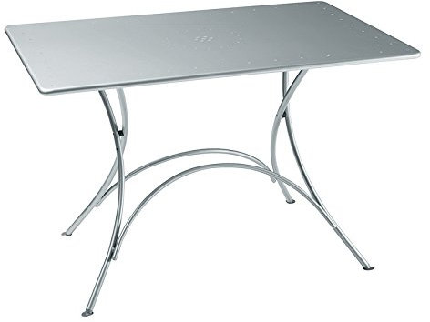 Emu Klapptisch Pigalle rechteckig cm. 118x76 Farbe Aluminium Code 20