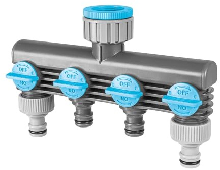 CELLFAST Timer Für Wasserhahn Bewässerungsuhr Wasserzeitschaltuhr Garten Bewässerungszeit Bis Zu 120 Minuten G3 4 26,5 mm G1 33,3 mm