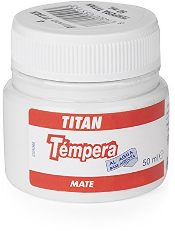 Titan Tempera - Boot 50 ml, Weiß