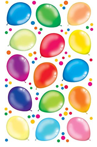AVERY Zweckform Papier Sticker Ballons 30 Aufkleber (Dekosticker, selbstklebend, Karten, Glückwünsche, Party, Feier, Liebe, Scrapbooking, Bullet Journal, Dekorieren, Geschenke, Fotoalbum) 57515