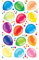 AVERY Zweckform Papier Sticker Ballons 30 Aufkleber (Dekosticker, selbstklebend, Karten, Glückwünsche, Party, Feier, Liebe, Scrapbooking, Bullet Journal, Dekorieren, Geschenke, Fotoalbum) 57515