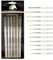 MyArtscape Artist Supplies Miniature Paint Brushes, Set of 12 for Detail & Fine Point Painting - use with Acrylic, Watercolor, Oil, Gouache - for Pinstriping, Models & Lettering