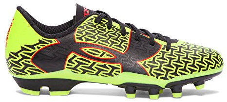 Under Armour Kinder Fussballschuhe ClutchFit Force 2.0 FG JR 1264205 High-Vis, Größe 4, EU 36, Farbe Yellow/Rocket Red/Black