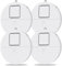 Window Alarm 4 Packs - Loud 120dB and Vibration Sensors Compatible With Virtually Any Window - Glass Break Security Sensor - Low Battery LED Indicator