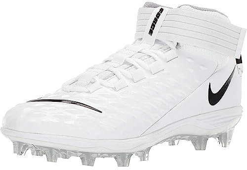 Nike Men's Force Savage Pro 2 Football Cleat White/Black/Wolf Grey Size 10 M US