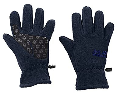 Jack Wolfskin Kinder Handschuhe FLEECE GLOVE KIDS, midnight blue, 116, 1901861-1911116