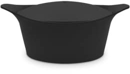 COOKUT MJCNO Casseruola, Alluminio, Nero