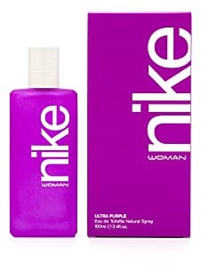 NIKE - Ultra Purple 100 ml, Colonia Mujer, Perfume Formato Spray, Eau de Toilette Natural y Femenina, Aroma Floral Afrutado, Fragancia Fresca, Cautivadora y de Larga Duración