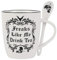 Alchemy England 1977 Freaks Like Me Drink Tea Unisex Cup White-Black, Porcelain,