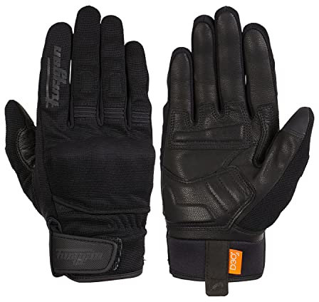 Furygan Jet D3O – Motorradhandschuhe für Herren – Handfläche 100% Leder – Touchscreen – Komfort – Sommerhandschuhe – atmungsaktiv & leicht – Schutz für Metakarpes D3O – bunt