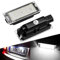 Kurl-T License Plate Light Car Number Lamp 2PCS 18 SMD For Re nault Clio 3 4 Megane 2 3 Laguna 2 3 Espace 4 Twingo 2 Master 2