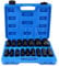 Impact Socket 1/2 Heavy Weight, Pneumatic Impact Socket Set, Socket for Impact Wrench, Facom Socket Set, Heavy Duty Socket Case for Repair and Maintenance