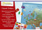 Avenue Mandarine KC138C - Kreativbox Educativ-Stickers, ideal ab 6 Jahren, Europakarte und Stickerbogen mit Europäische Flaggen, 1 Stück