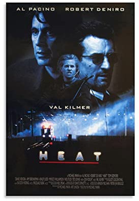 Heat Classic Movie Poster Canvas Painting Poster Wall Art Decorative Picture Prints Modern Decor 20x30inch(50x75cm)