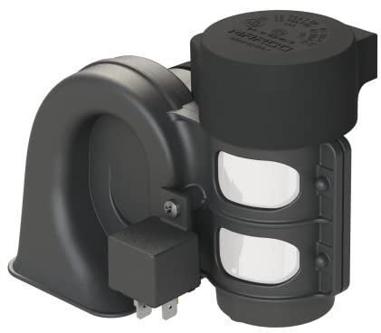 MARCO HT1 12V Tromba Compatta con Compressore Integrato Nero