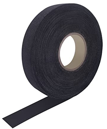 Funnytek Isolierband, 19 mm x 25 m Isolierband, Kabelbaum, Automobil-Klebeband, Gewebeband, Geräuschdämpfung, hitzebeständiges Innenband für elektrische Wickelschutz, Isolierung