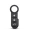 3 pulsanti in gomma telecomando pieghevole chiave auto Shell custodia custodia accessori di ricambio Fit for Fiat 500 Panda Abarth Punto