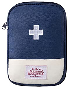 LICHENGTAI Mini Erste-Hilfe-Tasche, Tragbare Notfall Überlebens Kit Notfalltasche Tasche für Medizinisches Wattestäbchen Survival Kit für Zuhause Büro Reisen Auto Wandern Camping Überleben