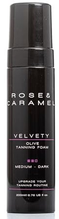 Rose & Caramel Intensity Medium - Dark Bronzed Tanning Foam 200ml