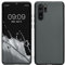 kwmobile Case kompatibel mit Huawei P30 Pro Hülle - Schutzhülle aus Silikon metallisch schimmernd - Handyhülle Metallic Grau