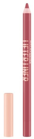 Maybelline New York - Crayon Contour des Lèvres - Formule Crémeuse et Couleur Intense - Pour des Lèvres Définies et Repulpées - Lifter Liner - 008 Fine Line