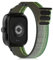 CHANRASI Nylon Cinturino Compatibile con Xiaomi Redmi Watch 4/Xiaomi Mi Band 8 Pro,Regolabile Sport Cinturino Compatibile con Redmi Watch 4/Xiaomi Mi Band 8 Pro,Verde scuro