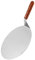 CRILSTYLEO Pizza-Spatel edelstahlspachtel pizza peel Tortenheber pizza shovel Kuchen-Transferwerkzeug Pizza-Helfer Backschaufel Paddel Pfannkuchenwender Kuchenschaufel Brotspatel Holz Silver