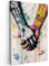MuchoWow© Leinwandbild 40x60 cm Dekoration Wohnzimmer Bilder Pictures Wall Decoration Living Room Wohnungs Deko Moderne Bild Graffiti - Hände - Vintage - Straßenkunst