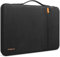 ROEPHY 16 Laptop Sleeve Water Resistant PC Bag Protective Tablet Case Pouch for 16 Inch Dell/HP Pavilion Envy/Lenovo ThinkPad IdeaPad/ASUS Vivobook/MacBook Pro 16 M3 M2 M1 / Acer/LG,Black