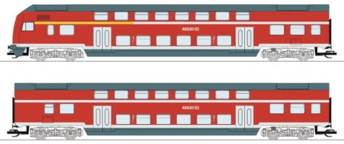 6280008 2-TLG. Set 1: Doppelstockwagen, DB AG, Ep. VI
