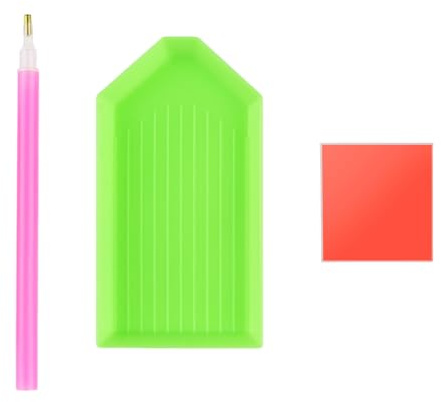 HZXINYI Diamond Art Accessories Tool Set With Trays, Painting Glue for Embroidery, Cross-Stitch and Nail Art