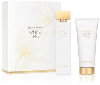 Elizabeth Arden WHITE TEA Eau de Parfum 100ml 2-piece Gift Set, floral perfume, luxury fragrance gifting for women