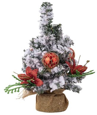 Schöne Tischtop Weihnachtsbaum Eleganter Weihnachtsbaum Ornament Mit Plüschdesigns Dekore Für Zuhause Und Büro