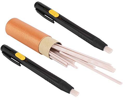 aqxreight Innovativer 2 -Pack -Stifthalter mit 20 Wachs Nachfüllungen für Leder und Stoffmarkierungen