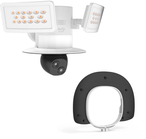 Housse de protection contre la pluie pour appareil photo E340 de eufy Floodlight - Protection contre la pluie, les rayons UV, la poussière et les déjections d'oiseaux