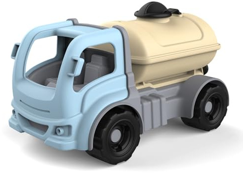Dantoy Classic Tankwagen – Robustes Kinderfahrzeug mit Abnehmbarem Tank – Nachhaltiges Spielzeug aus Dänemark mit Nordischem Umweltzeichen – Ideal für Sandkasten & Drinnen – Ab 3 Jahren