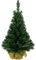 Kaemingk Everlands 45cm Mini Tree In Jute Bag Artificial Christmas Tree