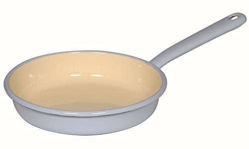Riess, 0290-006, Omelettpfanne 20, CLASSIC - BUNT/PASTELL, Farbe Blau, Durchmesser 20 cm, Höhe 7.8 cm, Emaille, Induktion, Bratpfanne,