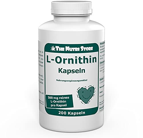 L-Ornithin 500 mg Kapseln 200 Stk.