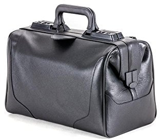 Arzttasche RUSTICANA schwarz klein 1 Vortasche Der Klassiker