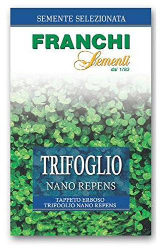 FRANCHI SEMENTI Semente per tappeti erbosi trifoglio repens nano, 250 gr.