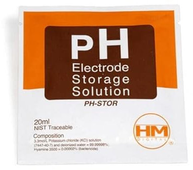 pH Electrode Storage Solution HM digital for pH Testers (20ml)