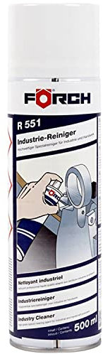 Förch Industrie - Nettoyant R551 - 500 ml - Pour nettoyer sans effort les particules de métal, retirer les autocollants, restes de colle, étiquettes, silicone, cire