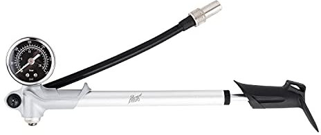 ALPHA MOTO High Pressure Air Shock Pump 300 psi max Compatible with Harley Davidson CB KZ GS XS 350 450 550 650 750 850i Mountain Bike Fork & Rear Suspension Work with Schaefer Air Valve